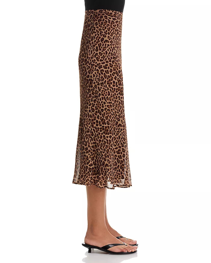 PAIGE  Cicely Midi Skirt - Natural Multi