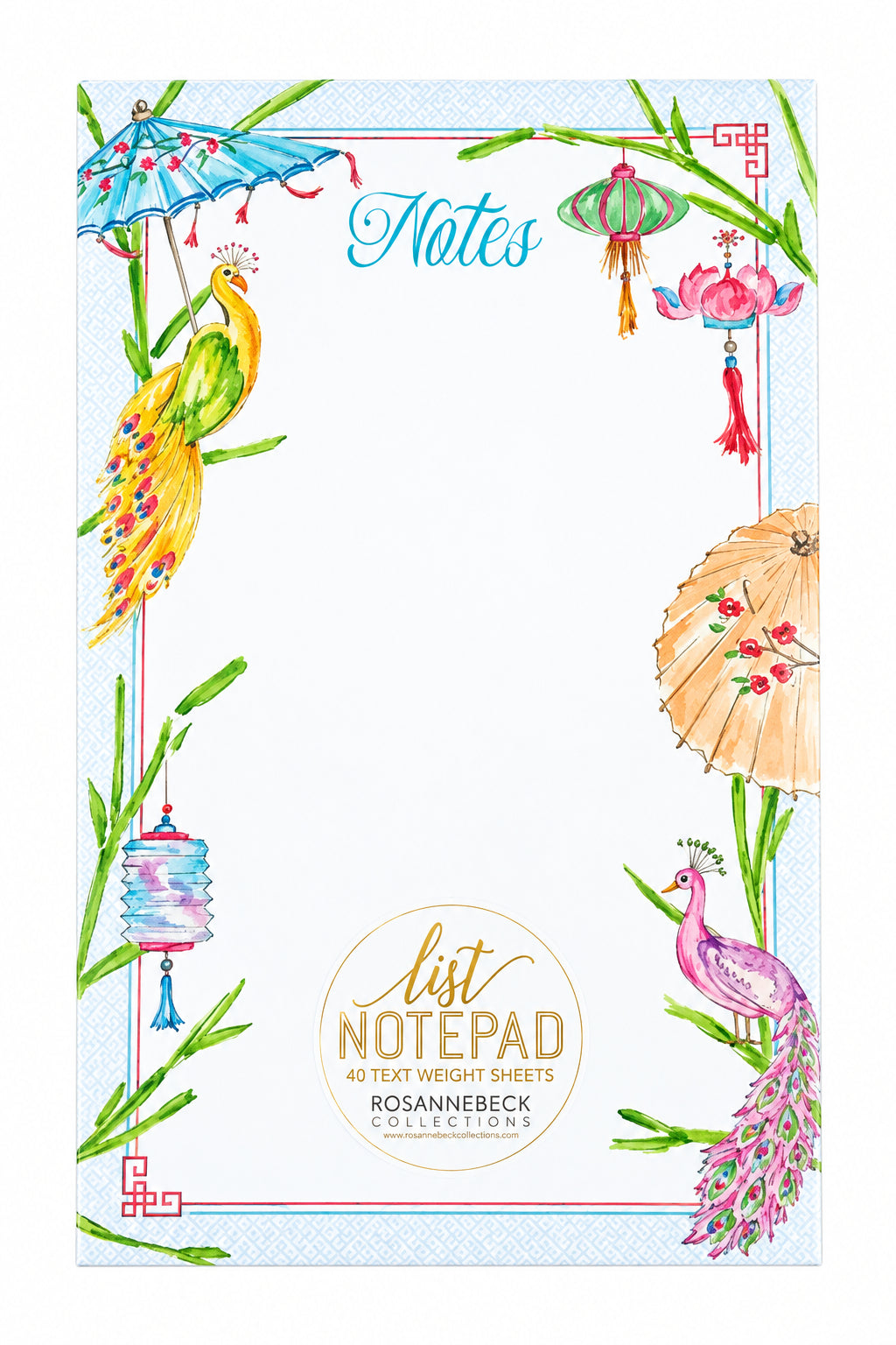 Chinoiserie Notepad