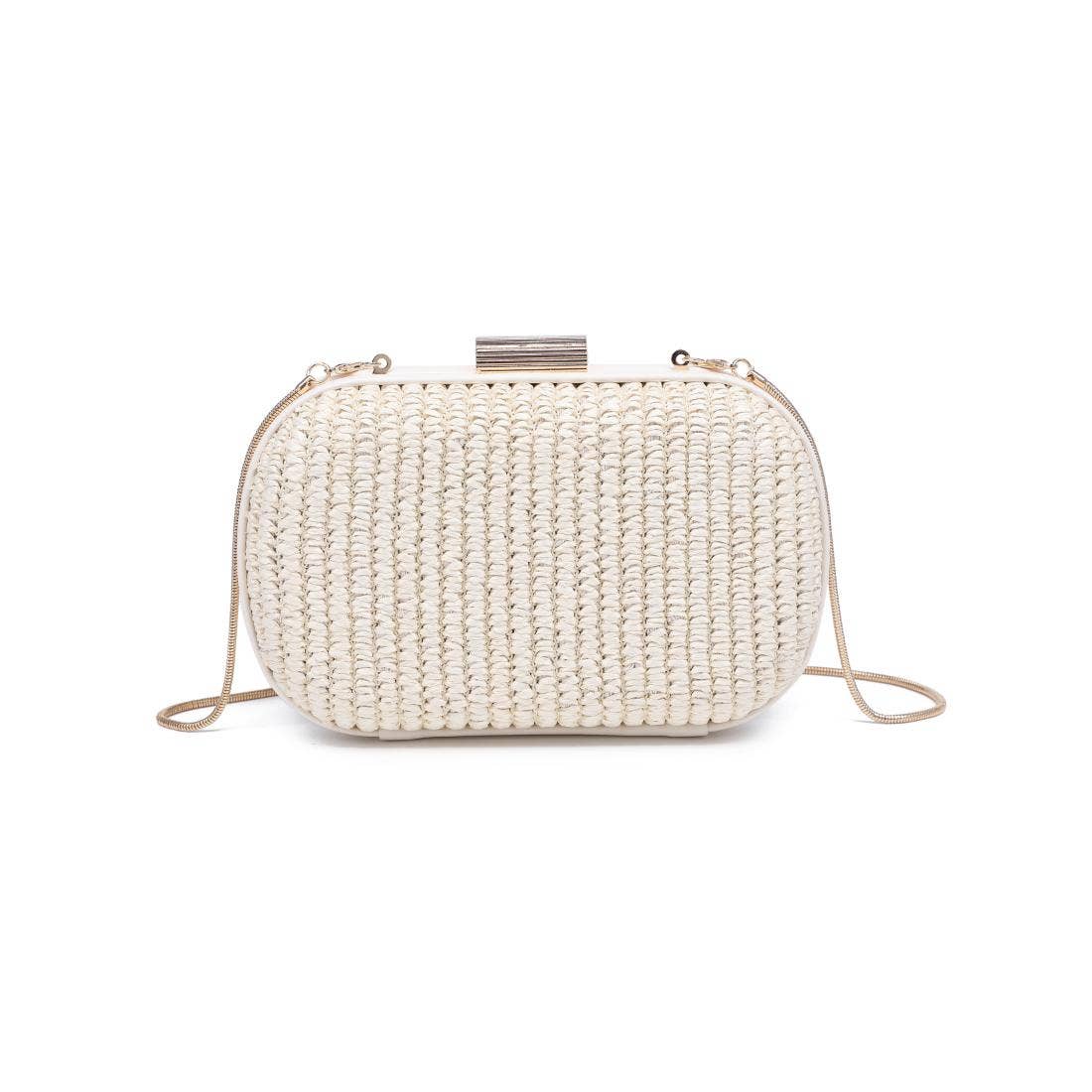 Alix Evening Bag - Natural