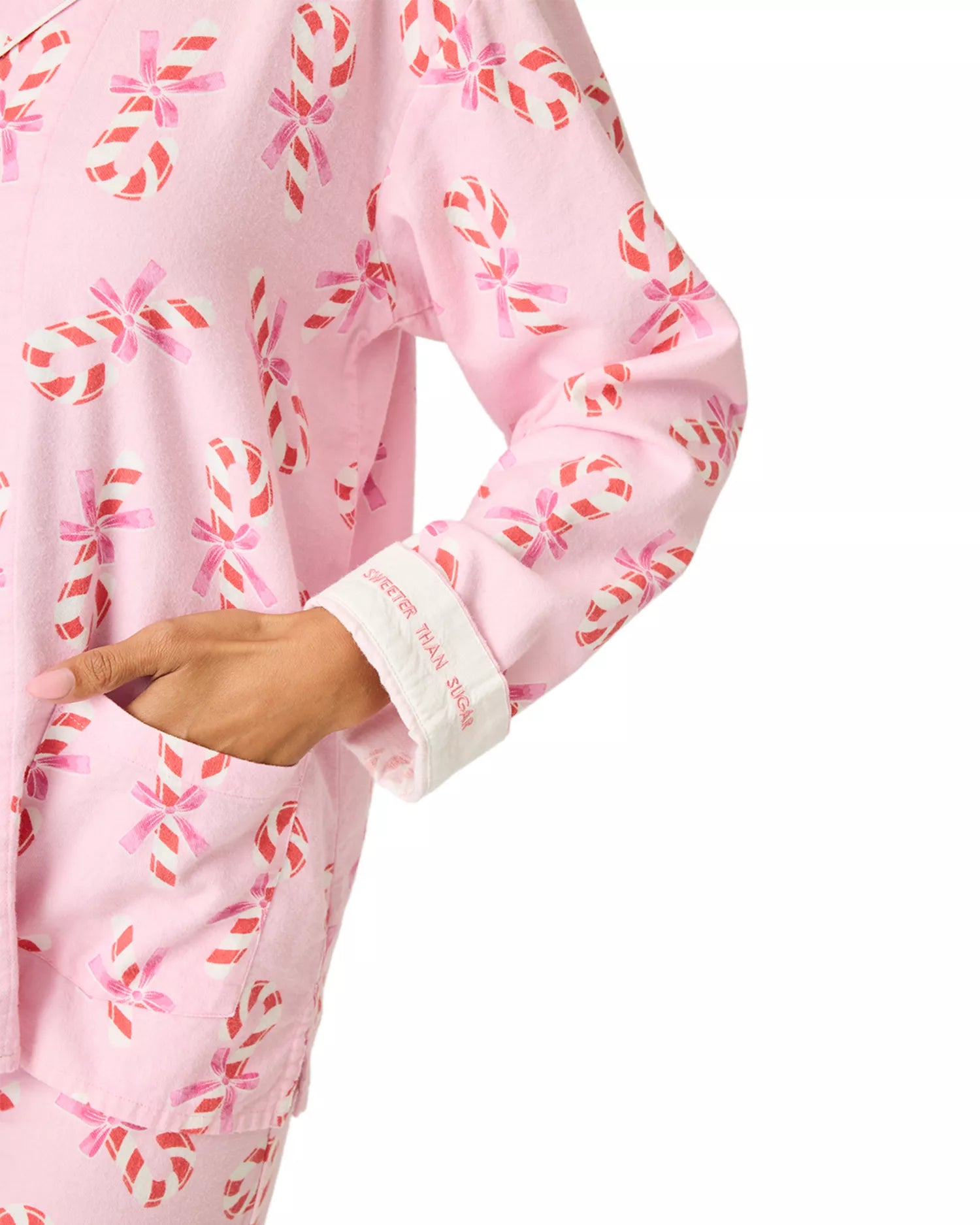 P.J. Salvage PJ Set Flannels - Baby Pink