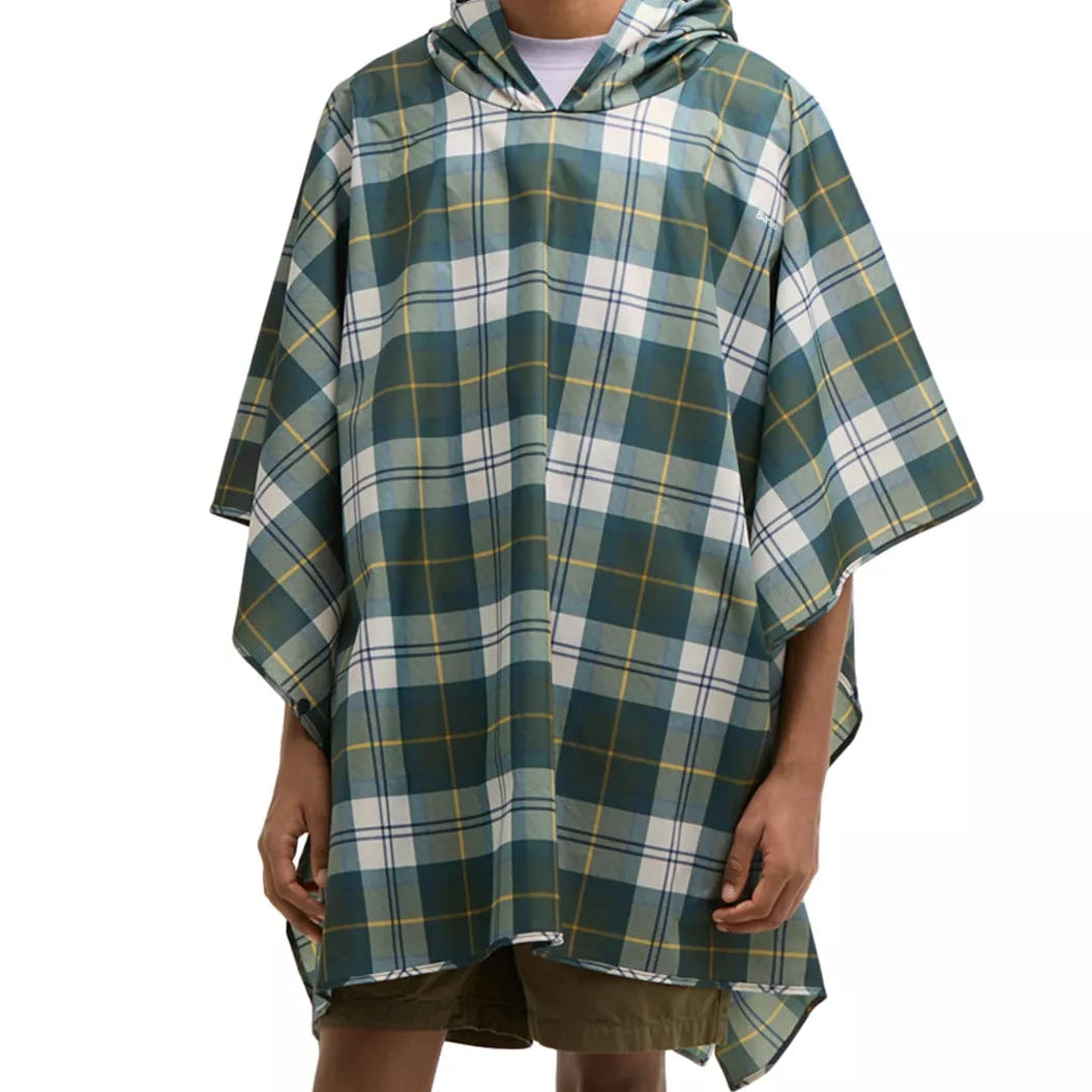Barbour Tartan Showerproof Poncho - Ancient Tartan