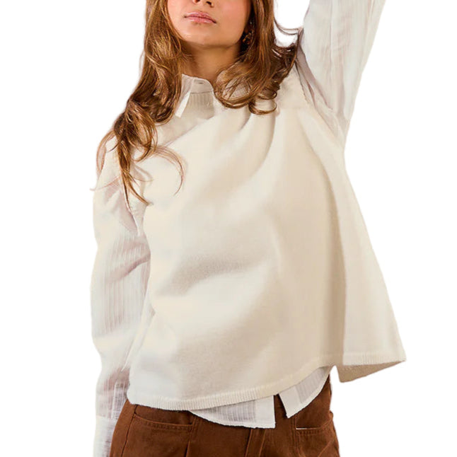 Sleeveless Sweater - Off White