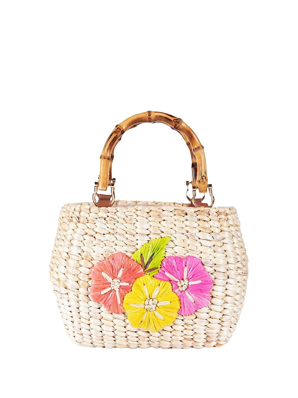 Kaia Bag with Bamboo Handle