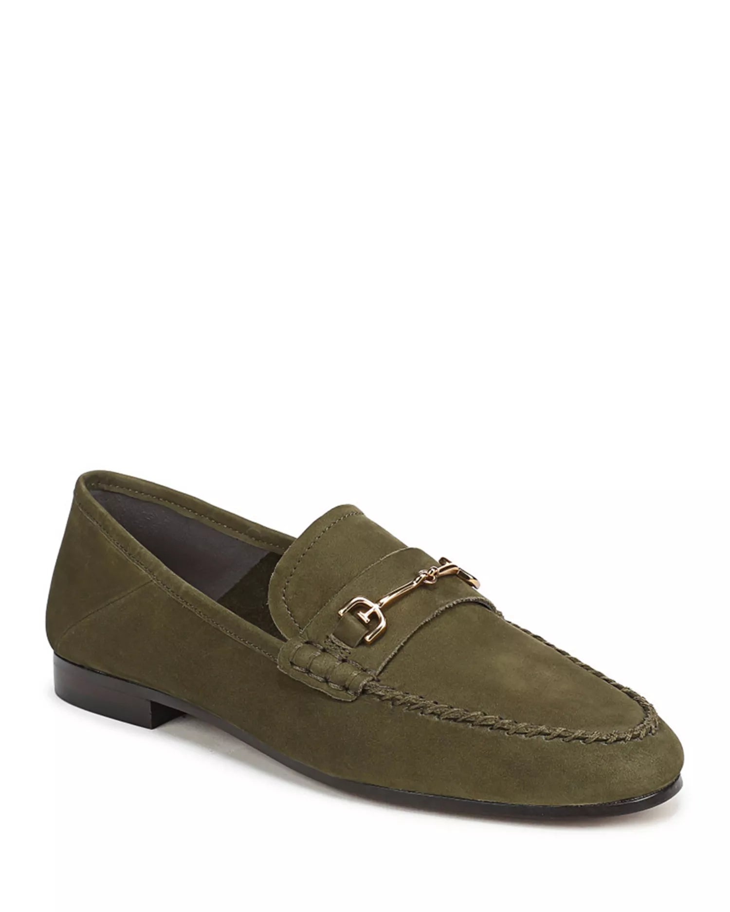 Sam Edelman Loraine Resin Cow Nubuck | Olive Branch