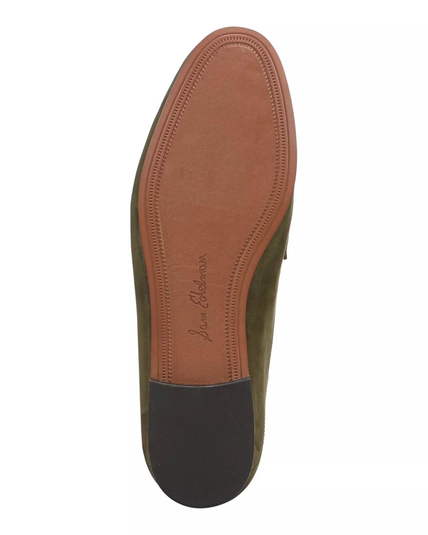 Sam Edelman Loraine Resin Cow Nubuck | Olive Branch