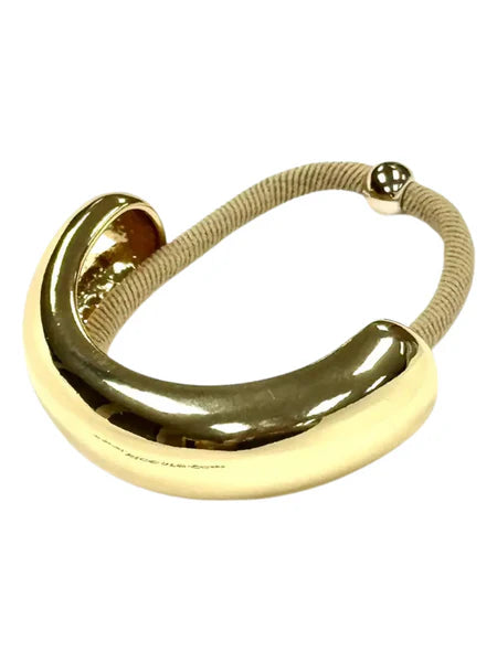 Single Bar Ponytail Holder - Gold or Silver