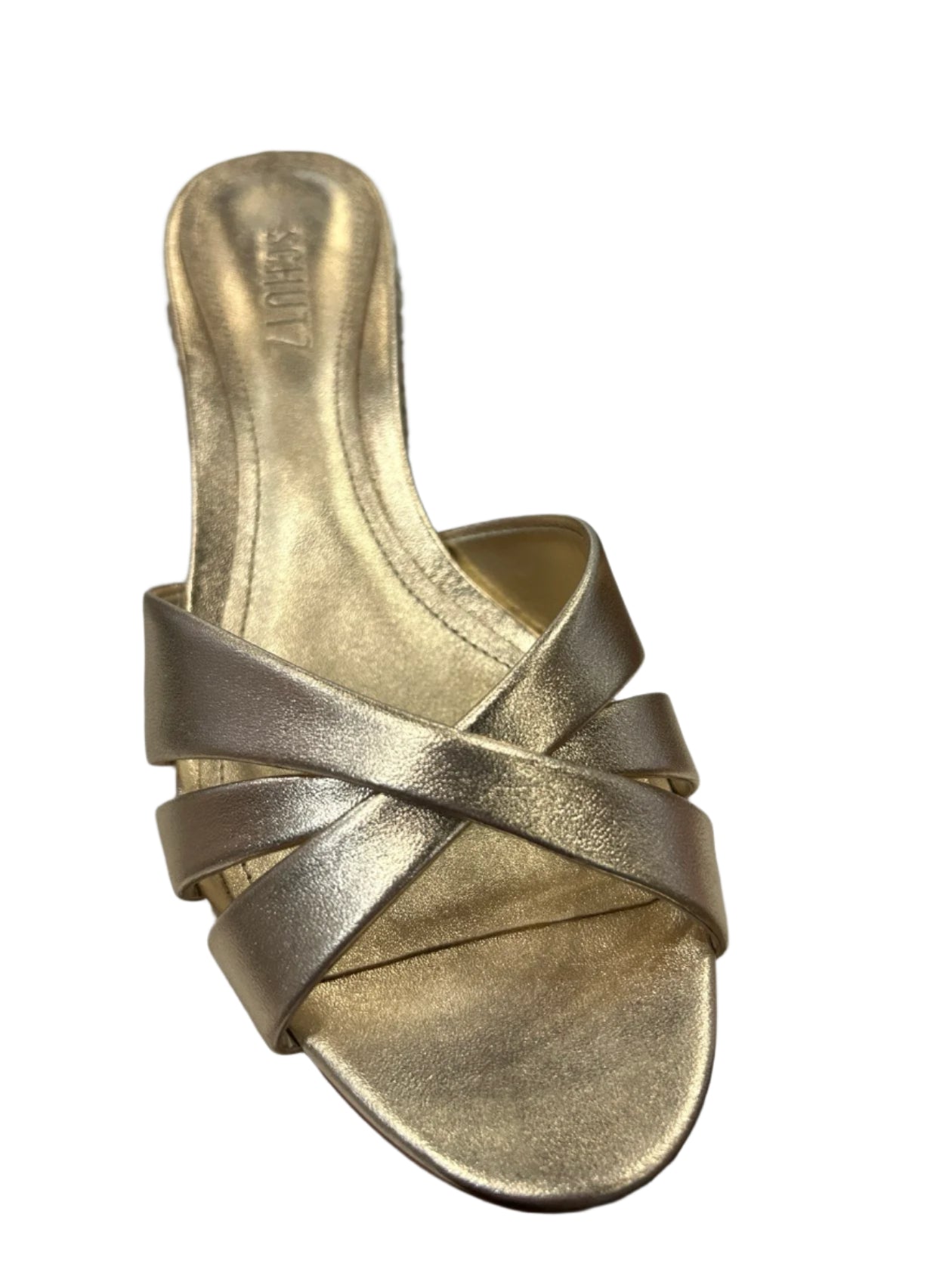 Schutz Keefa Straw Heel - Plantina