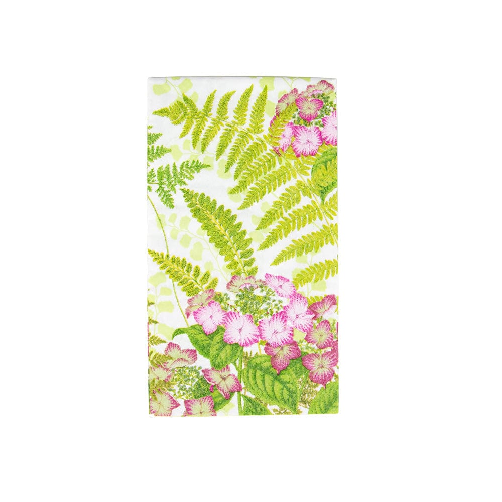 Caspari Fern Garden Guest Towel