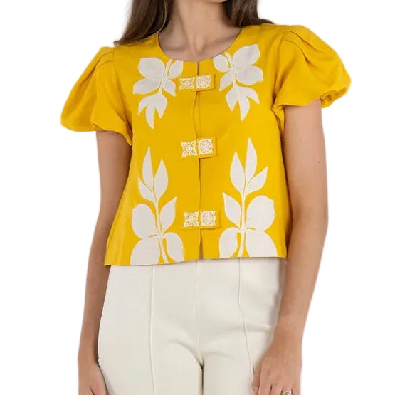 Emily McCarthy Isabella Top - Golden Hour