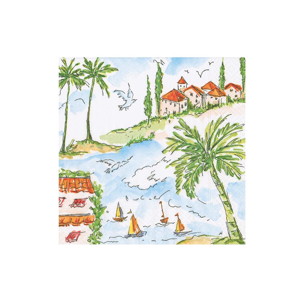 Mallorca Napkins - (cocktail or guest)