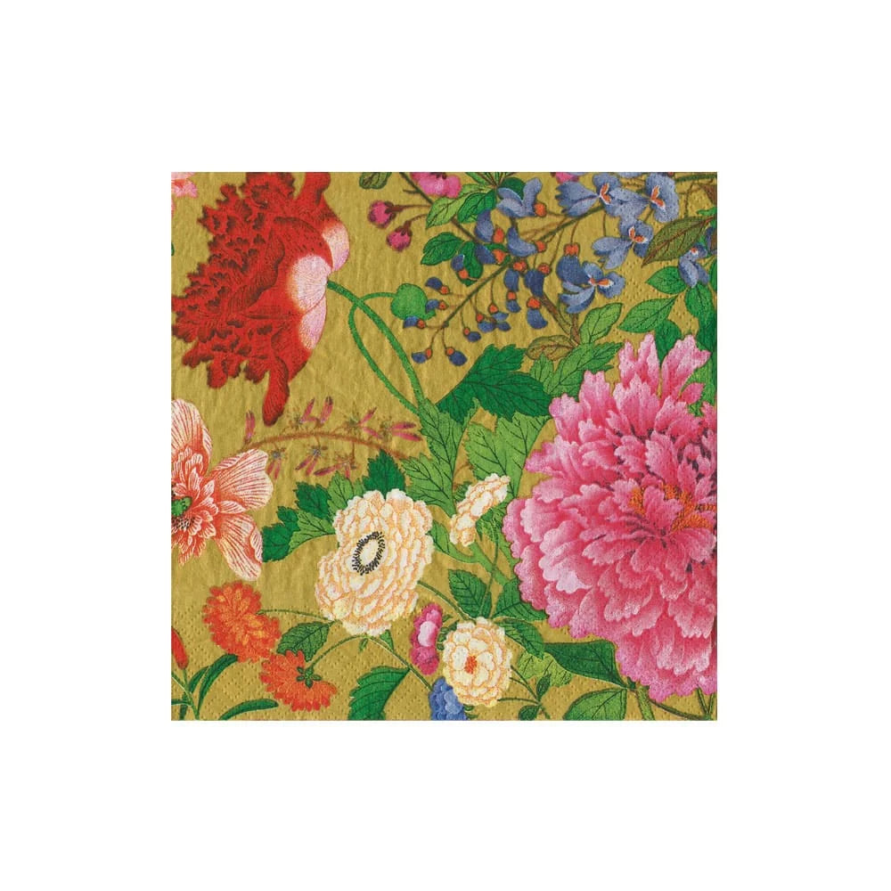 A Profusion of Flowers Napkins - 2 Sizes | Guest and Cocktail