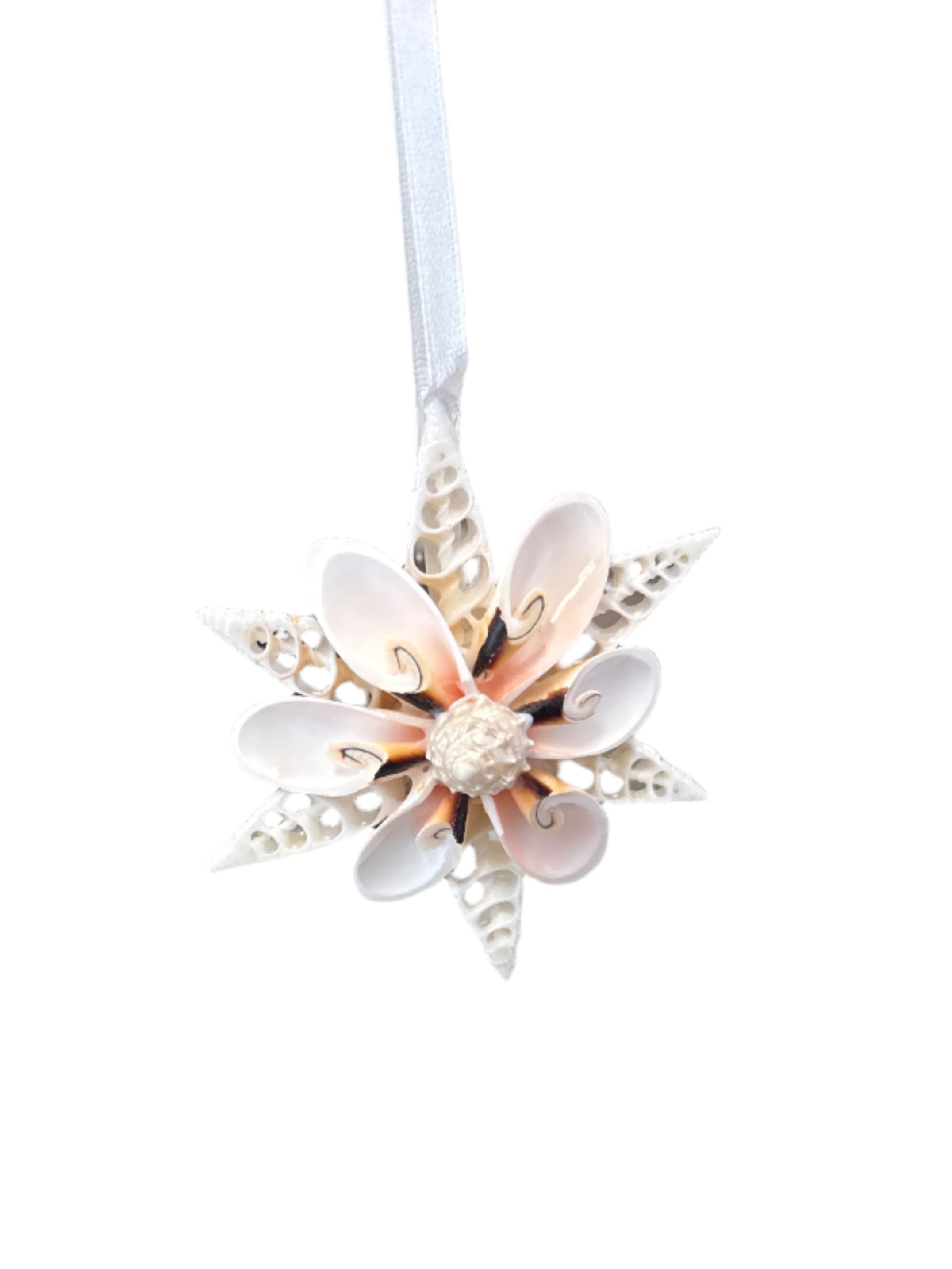 Shell Ornament - Snow Flake