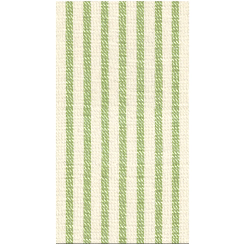 Airlaid Melagrano Stripe Sage Guest Towels