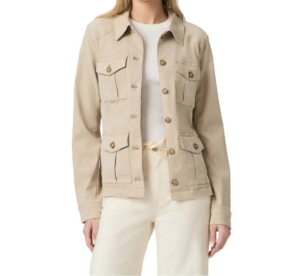PAIGE Stacey Jacket - Vintage Soft Sand
