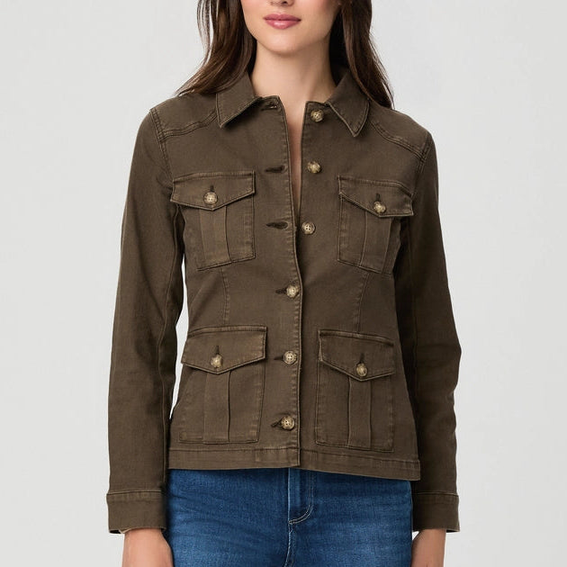 PAIGE Stacey Jacket - Cliffside Fern