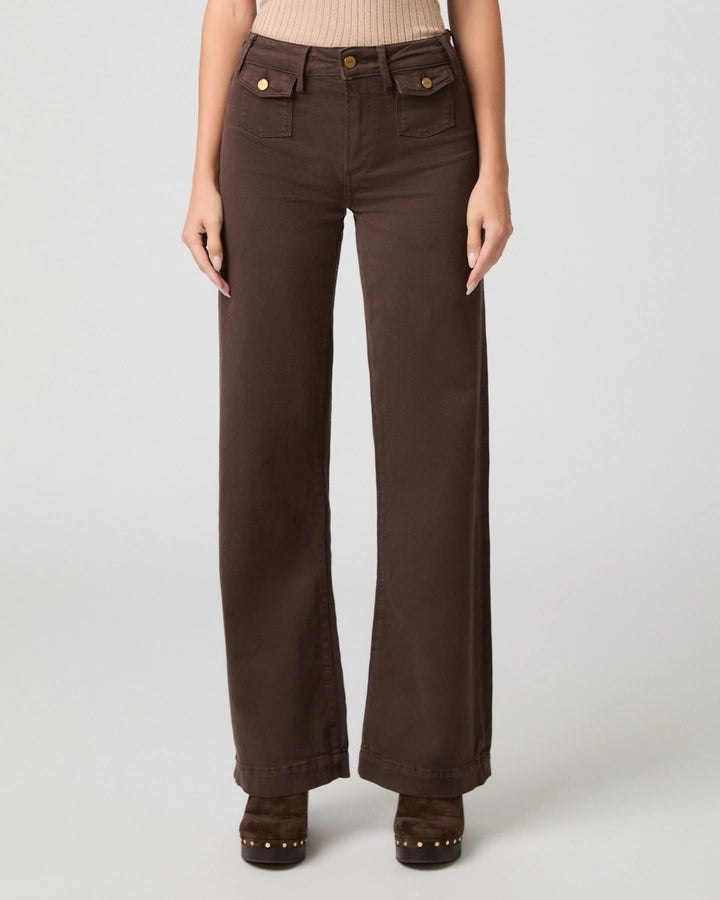 PAIGE Leenah 32" w/ Patch Pockets - Rich Chocolate