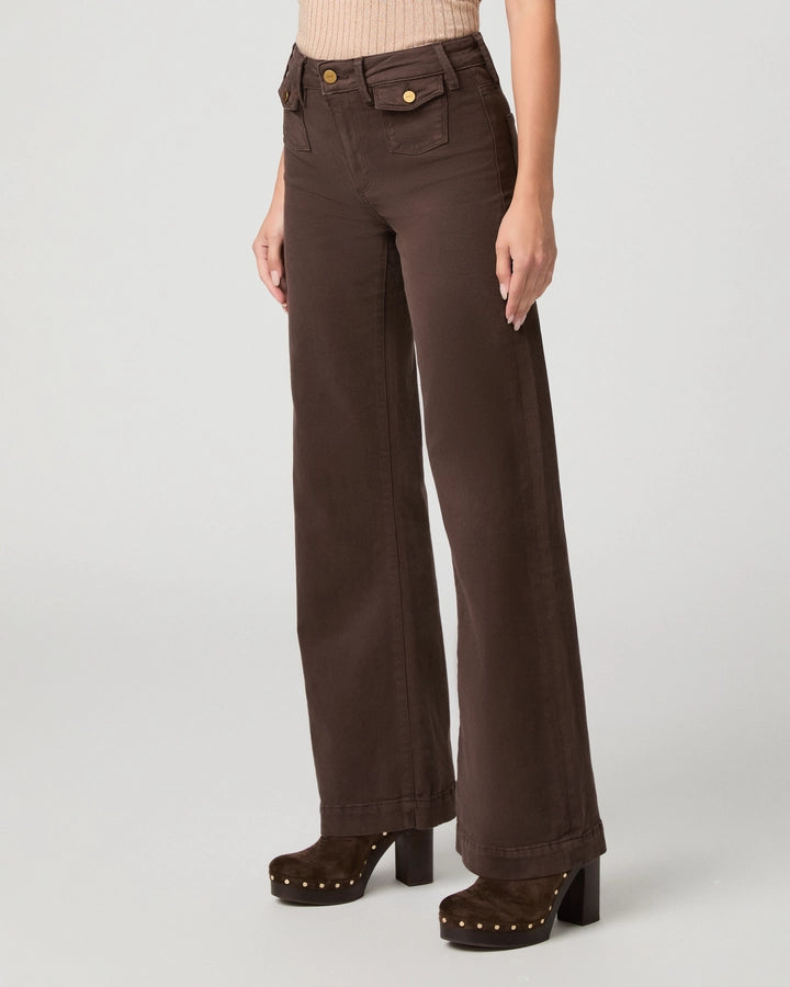 PAIGE Leenah 32" w/ Patch Pockets - Rich Chocolate