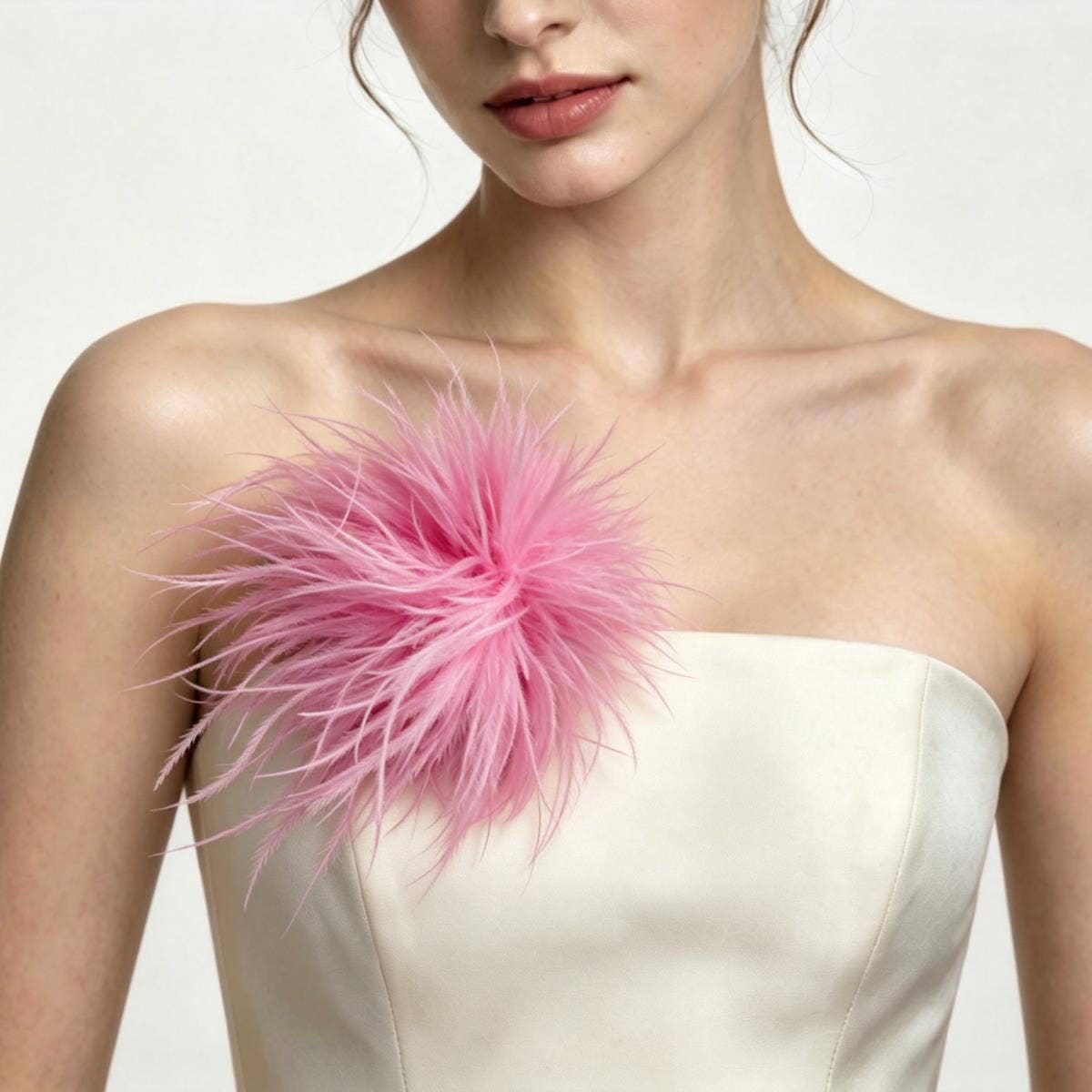 Feather Floral Brooch | 4 Colors