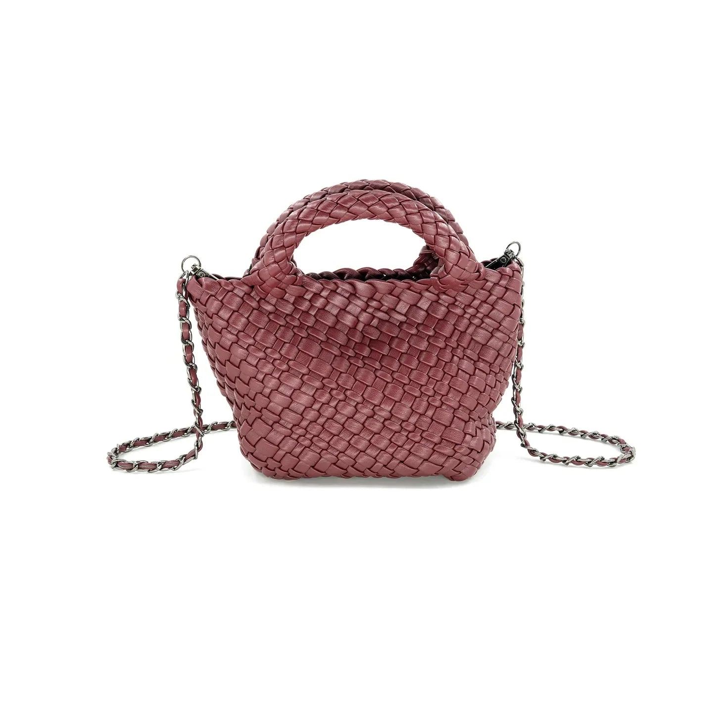 Woven Mini Tote - (multiple colors)