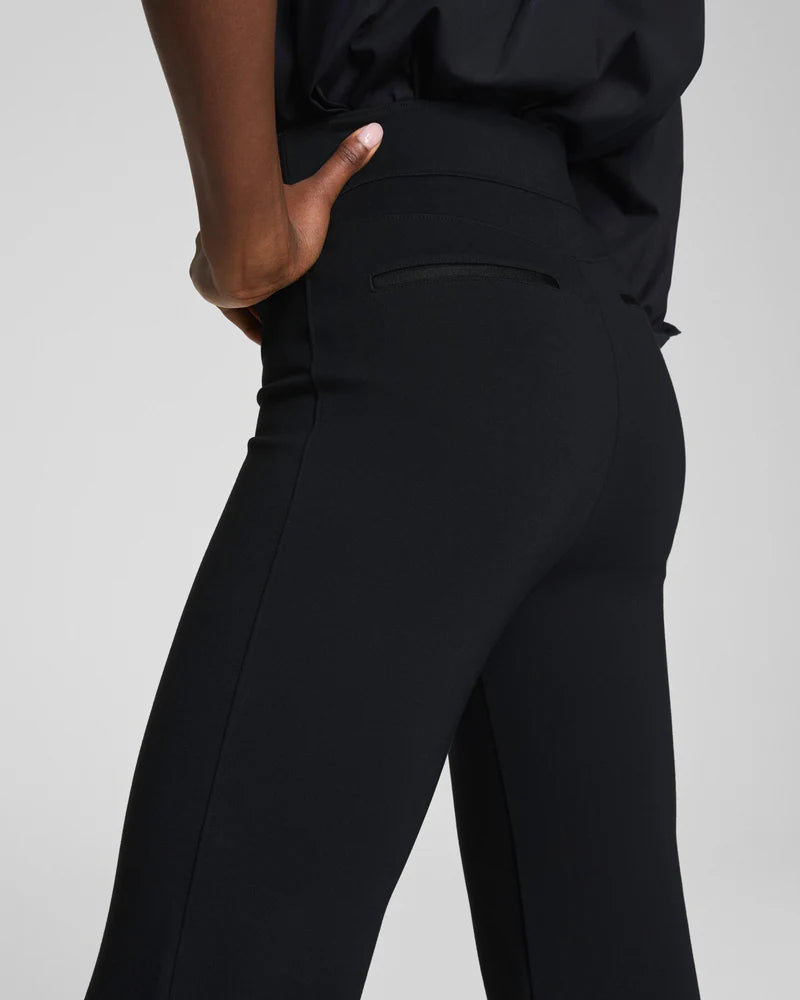 SPANX Supersmooth™ Perfectfit Ponte Micro Flare Pant - Classic Black