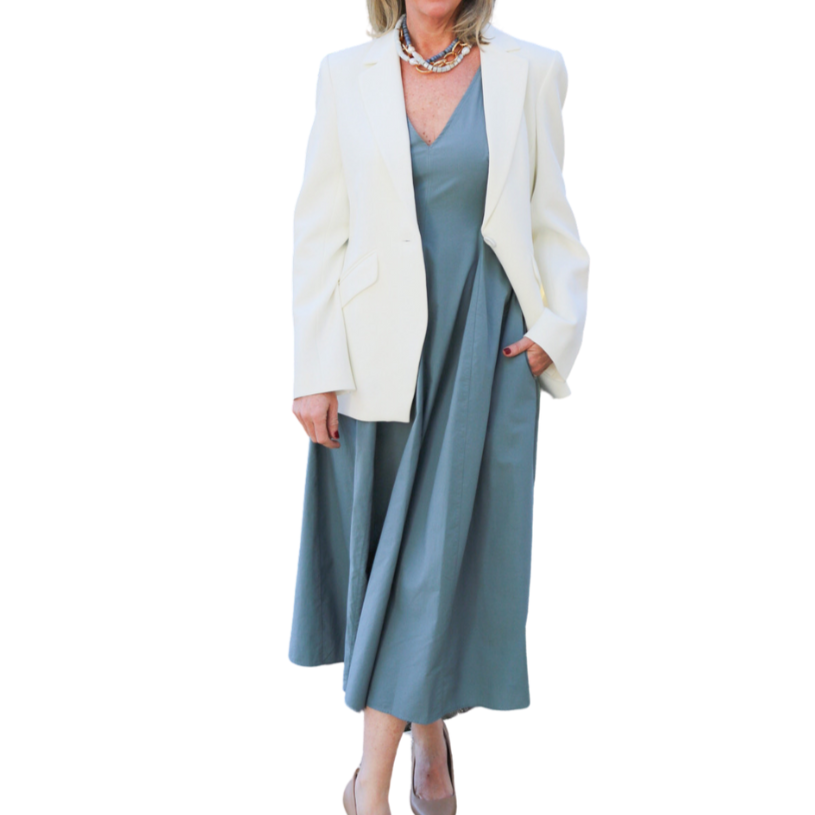 Ottod'ame French Blue Dress