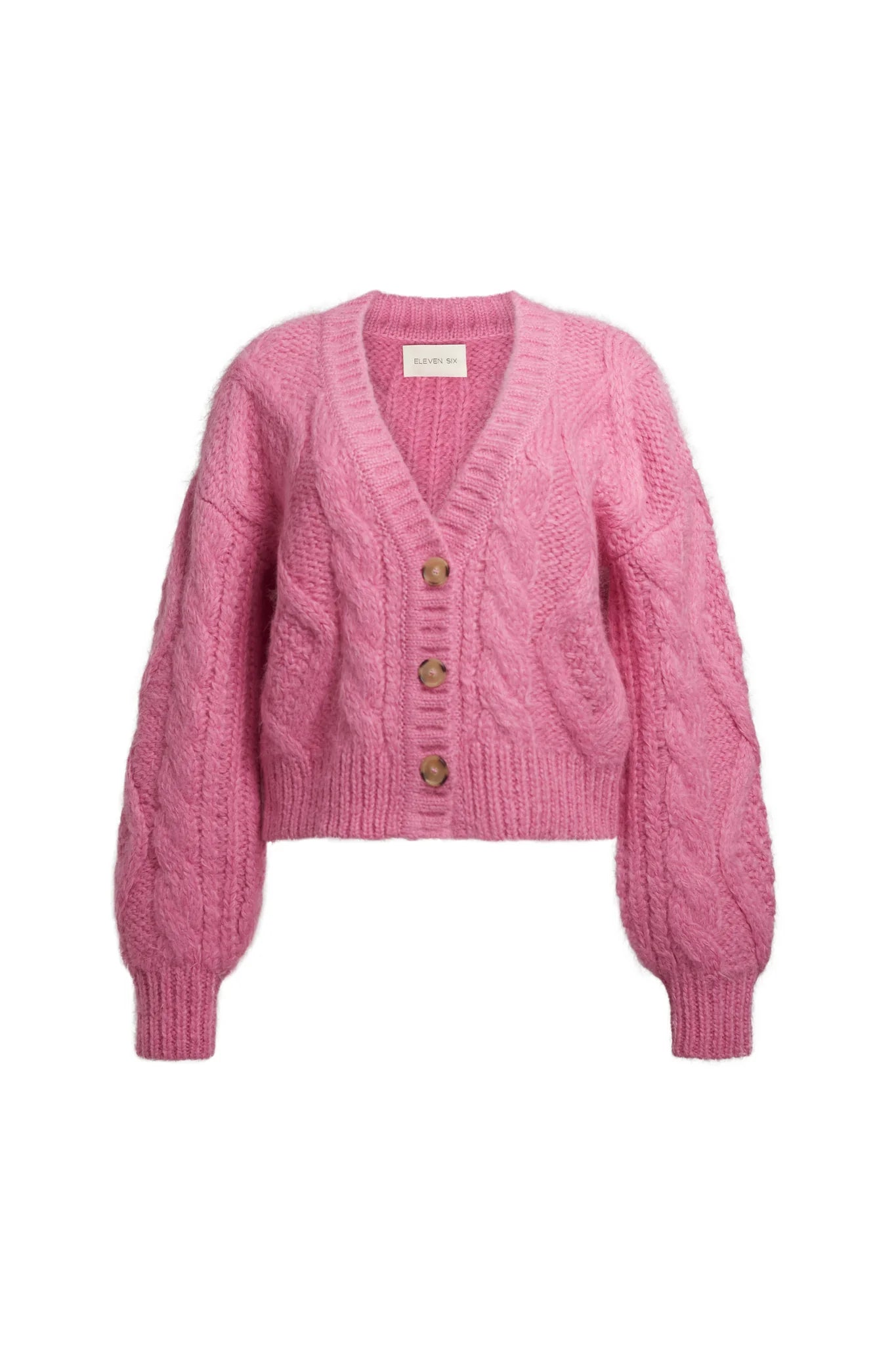 Eleven Six Tara Cardi | Taffy Pink
