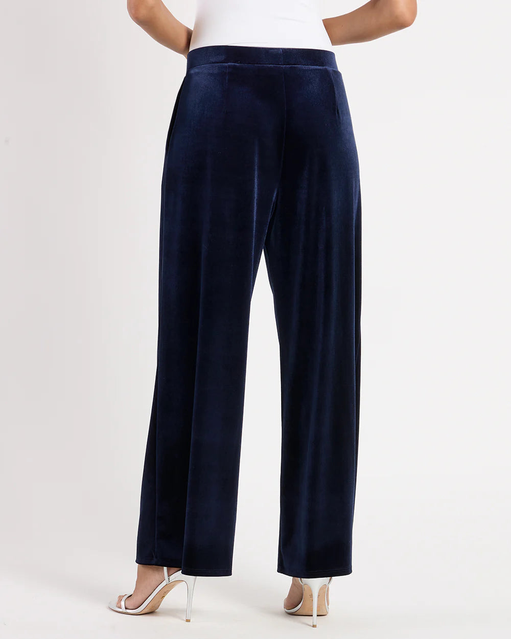 Jude Connally Nicolette Velvet Pants - Navy