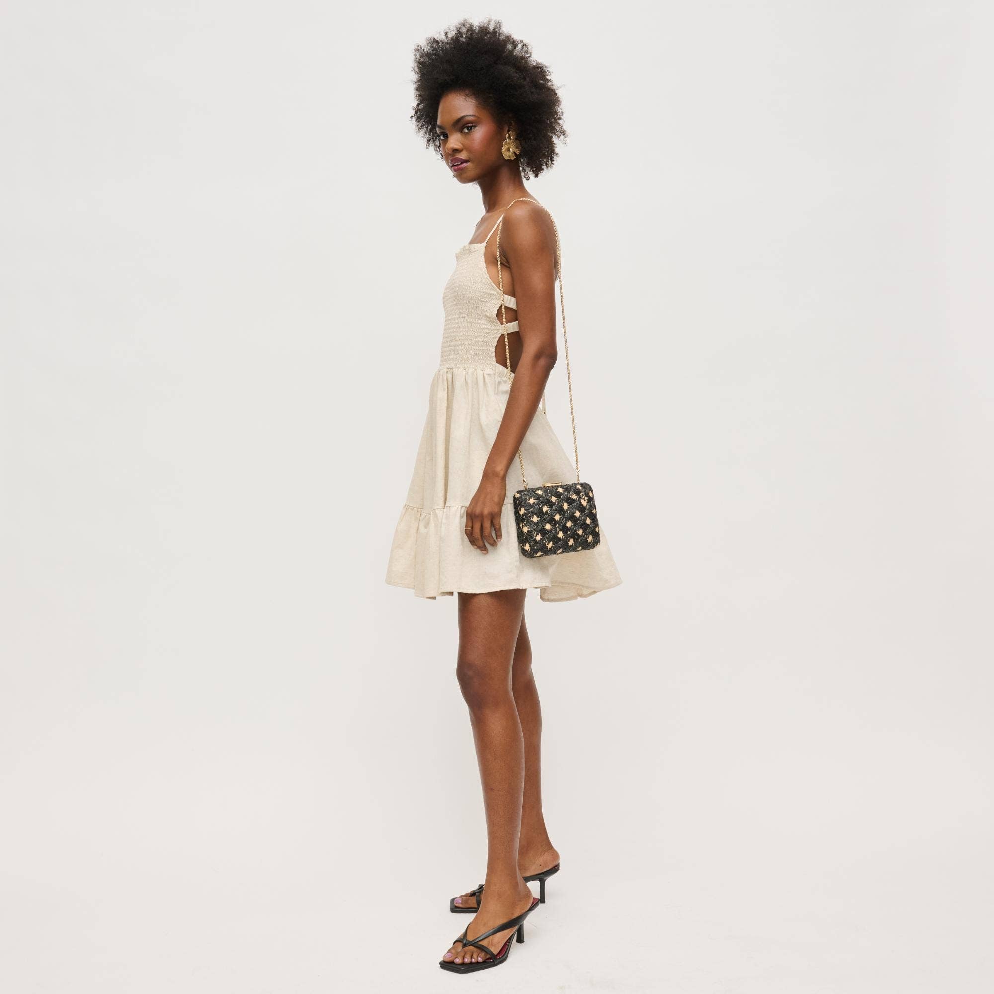 Samantha Evening Bag - Black Natural