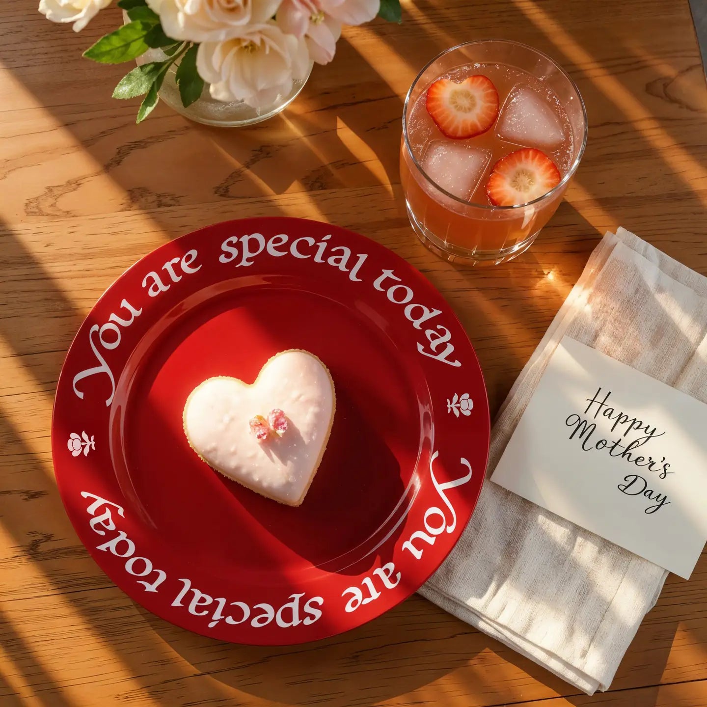 You Are Special Today Red Plate