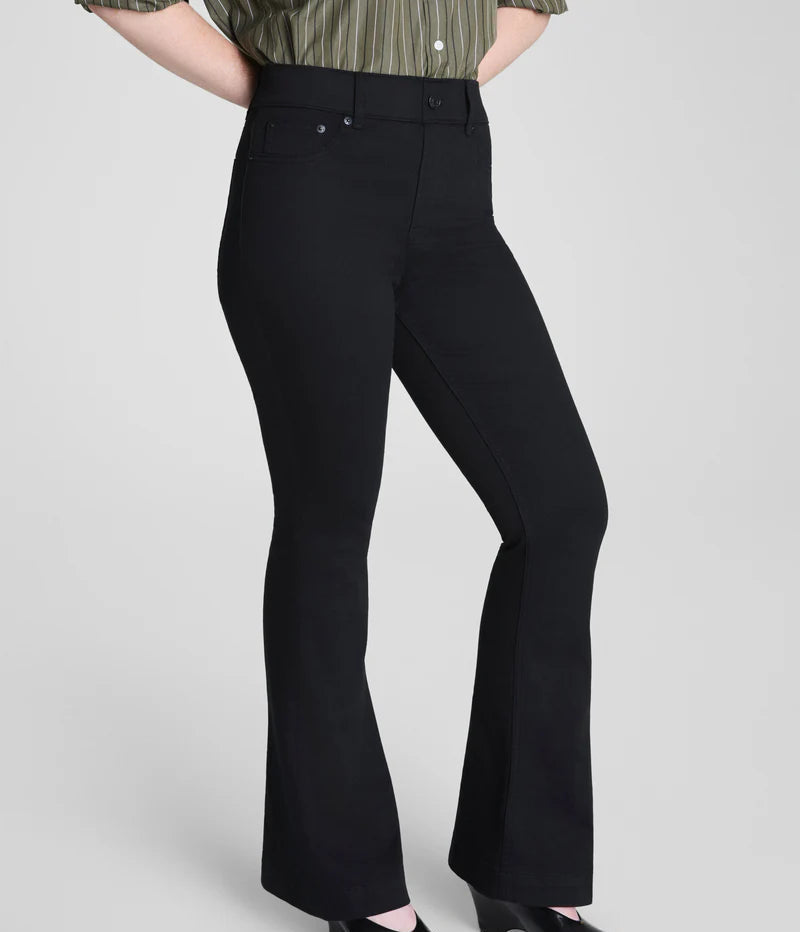 SPANX Denim Everywhere Flare Jean 2.0  - Black