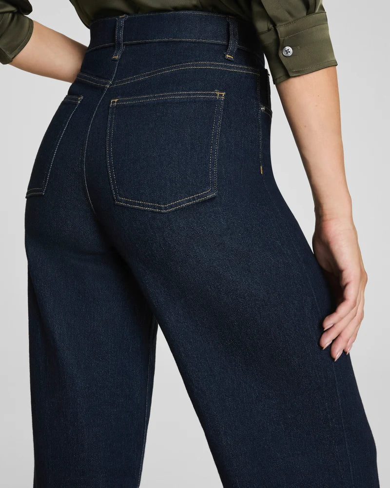 SPANX  Denim Spanxshape™ Authentic 360 Wide Leg Jeans