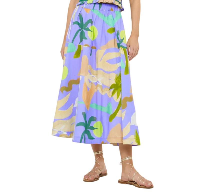 OLIPHANT  Olivia Skirt - Paradiso Blue