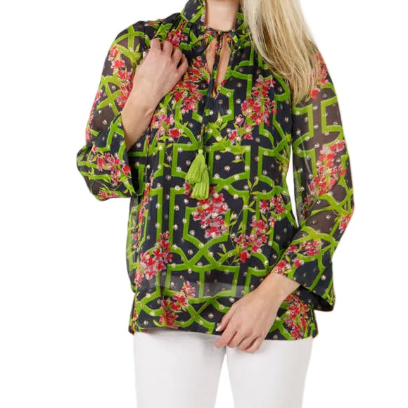 Holly Shae Charlie Top - Vine & Dandy Bougainvillea