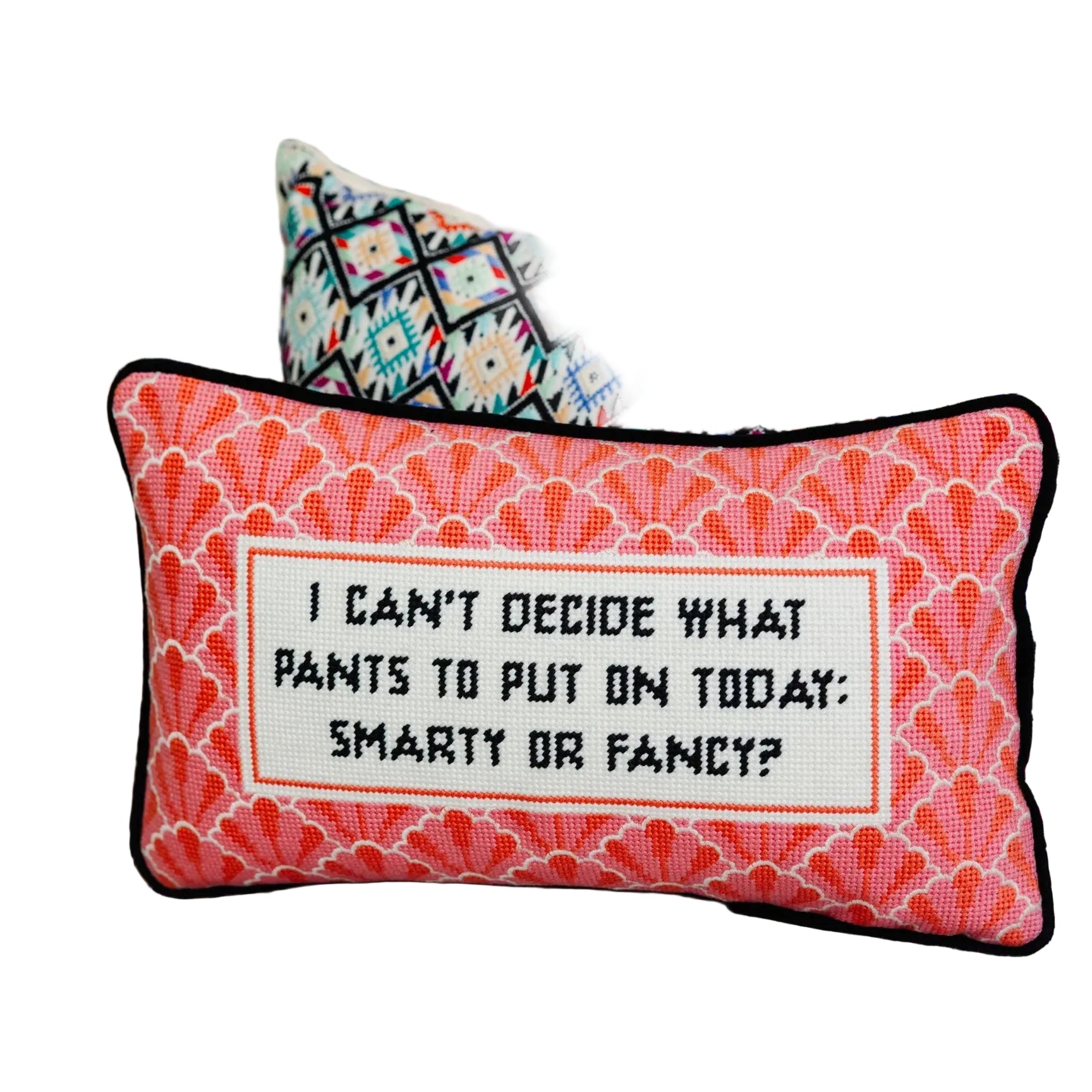Needlepoint Pillows - 4 Sayings