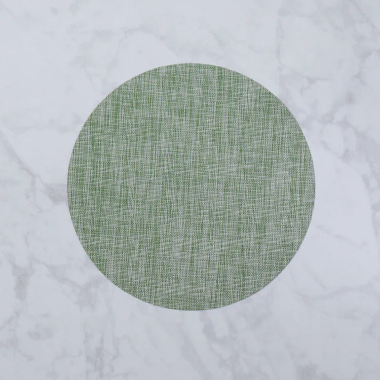 Beatriz Ball Round Woven Placemats Set of 4 - 3 Colors