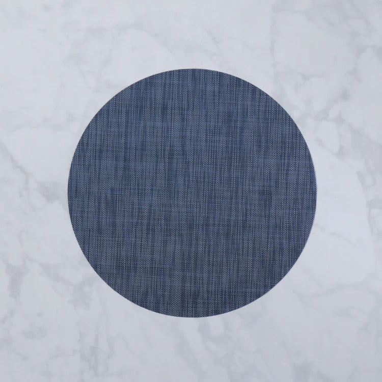 Beatriz Ball Round Woven Placemats Set of 4 - 3 Colors