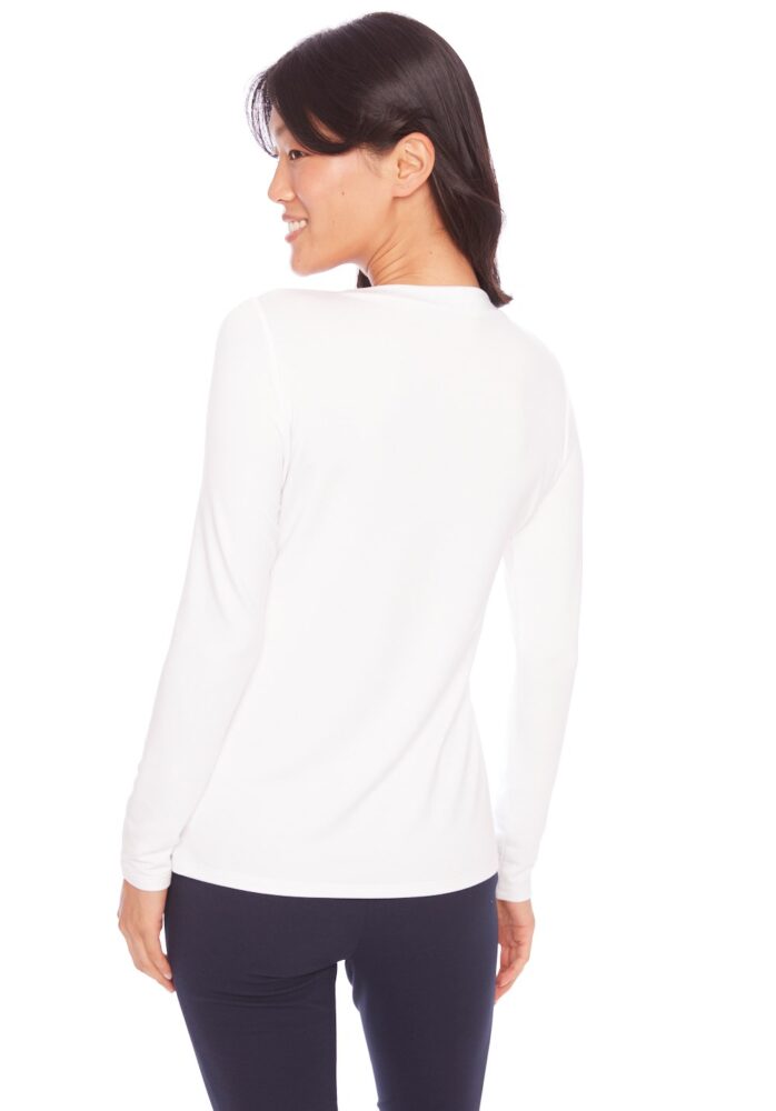 ILTM Jane Long Sleeve Top - White