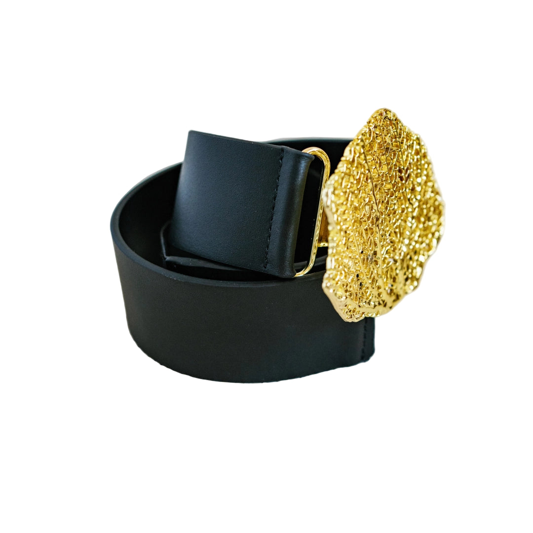 Garland Genuine Leather Interchangeable Stretch Belt - Black