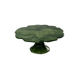 Compagnia Green Cake Plate - 3 Sizes