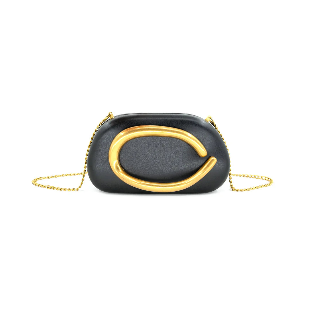 Clutch Evening Bag -  Black or Gold
