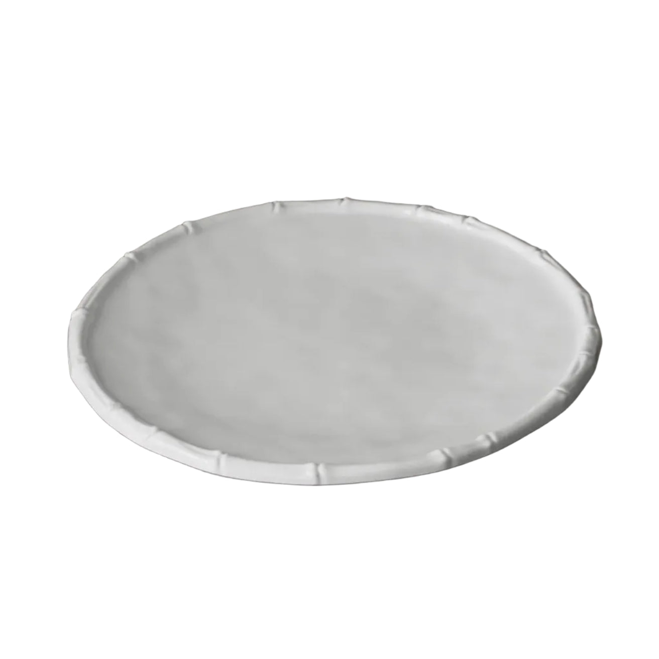 Beatriz Ball Melamine Bamboo Dinner Plates  Set of 4