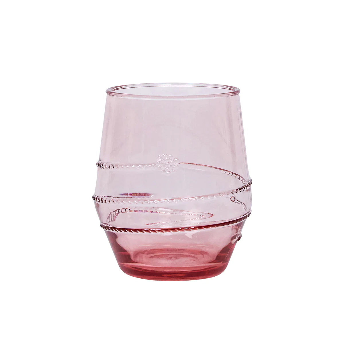 Juliska Amalia Acrylic Stemless Tumbler - Pink - 2 Sizes