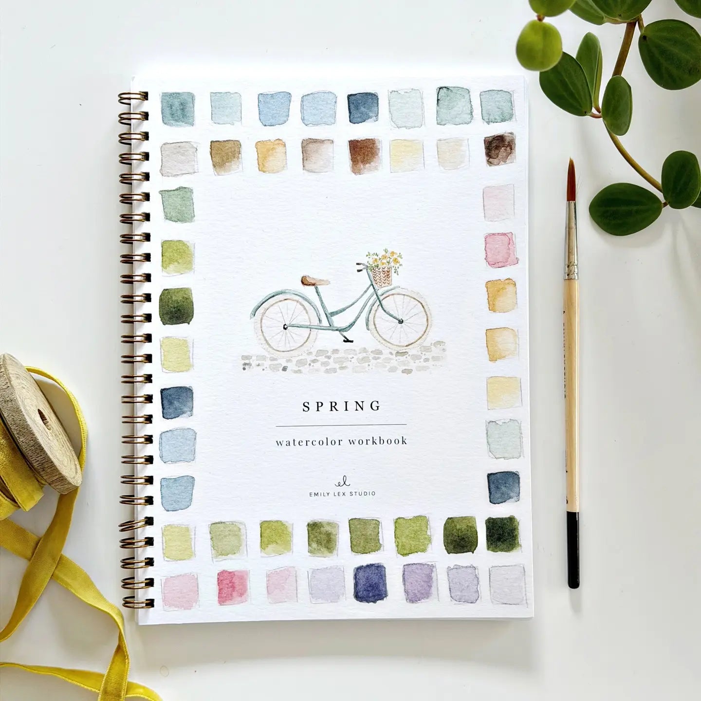 Emily Lex Spring Watercolor Workbook