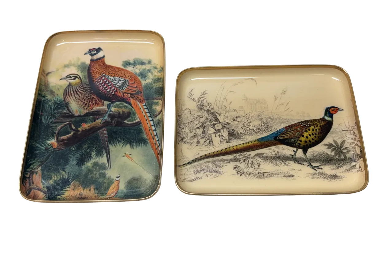 Pheasant Metal Trays | 5"x7"