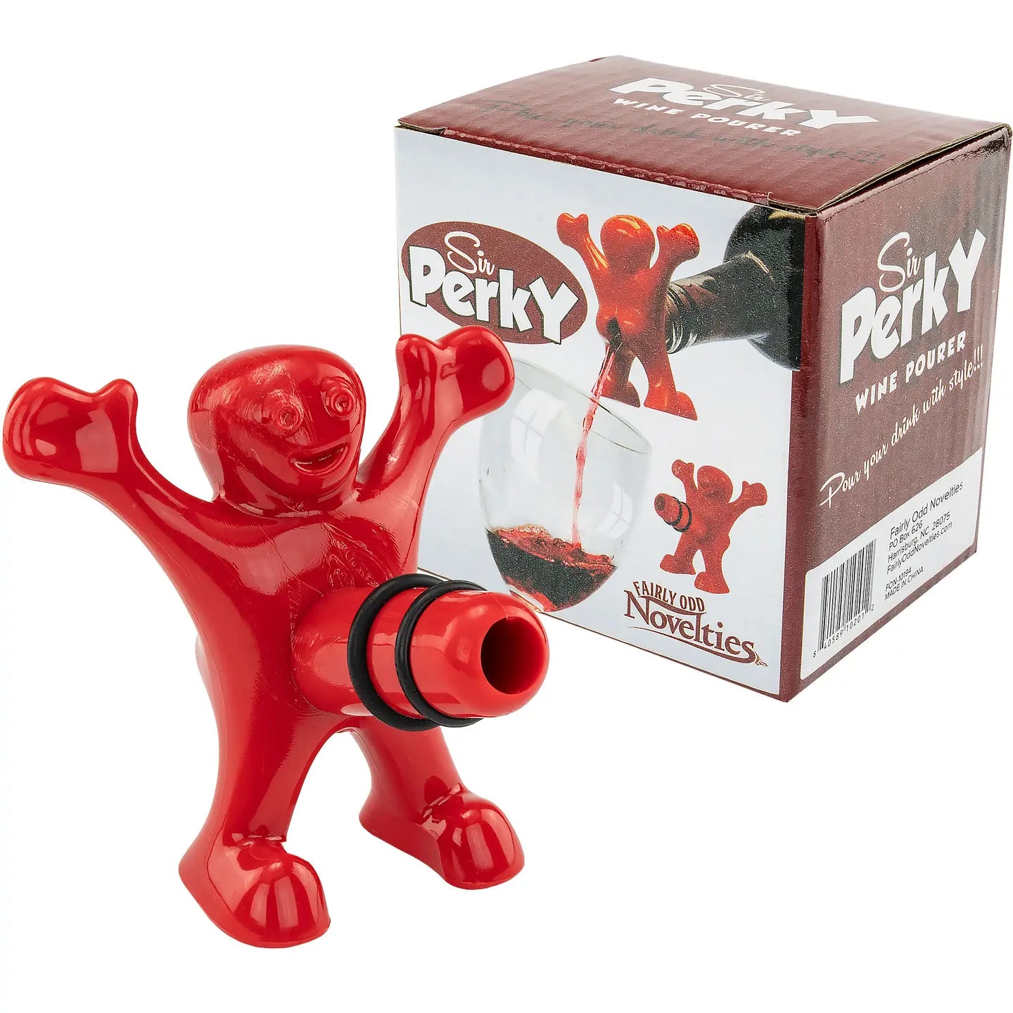 Sir Perky Wine Pourer