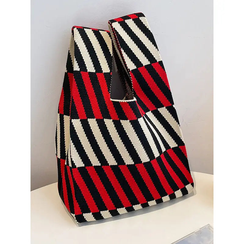 Mini Soft Knitted Wrist Bag -  10 Variants