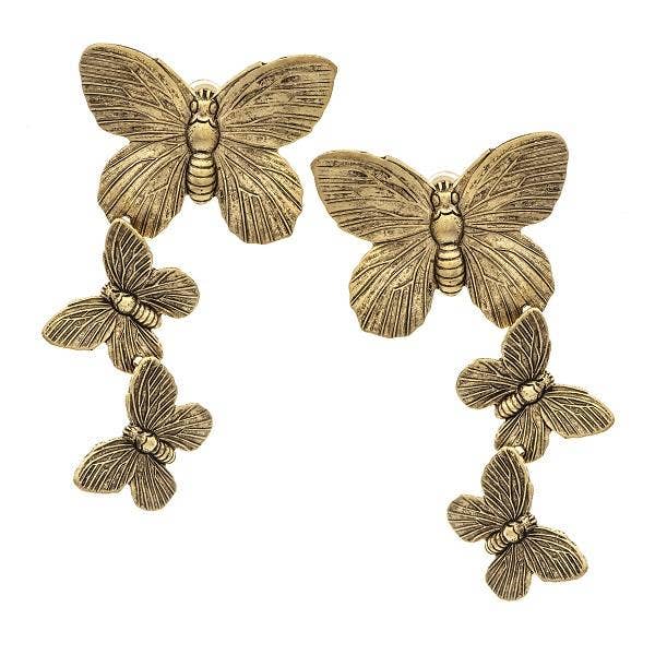Butterfly Dangle Earrings