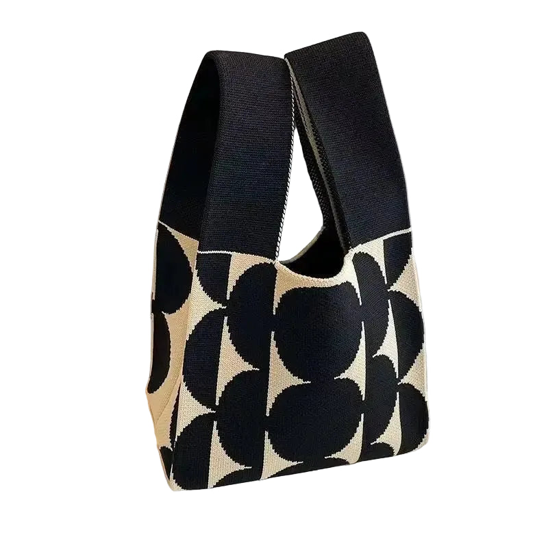 Mini Soft Knitted Wrist Bag - 2 Colors