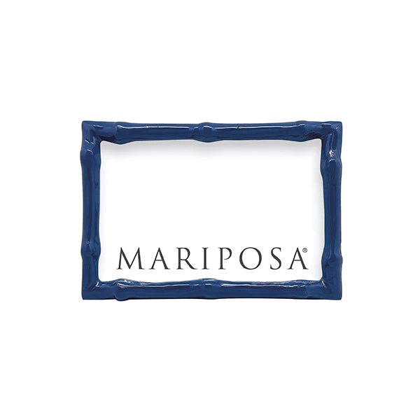 Mariposa Bamboo 4x6 Frame - Blue