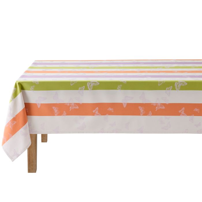 Le Jacquard Francais Tablecloth Bal Papillons Purple 69"x 98"